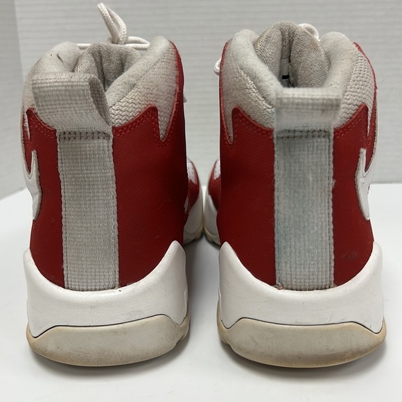 * RARE* Nike Air Darwin OG Dennis Rodman Red & White Sneakers AJ9710-600 Size 9 - Picture 4 of 10